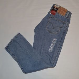 Levi’s 505 Regular Fit Straight Leg 30x29 Stonewsh
